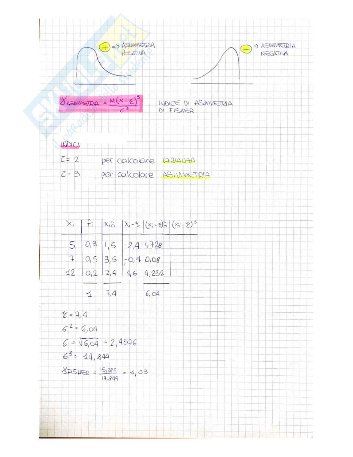 Appunti di Statistica I Pag. 31