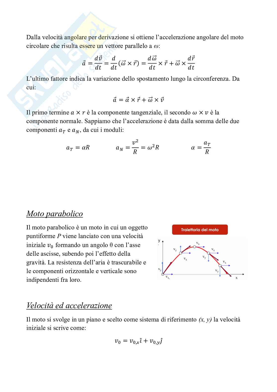 Appunti riguardanti l'intero corso Fisica 1 Pag. 26