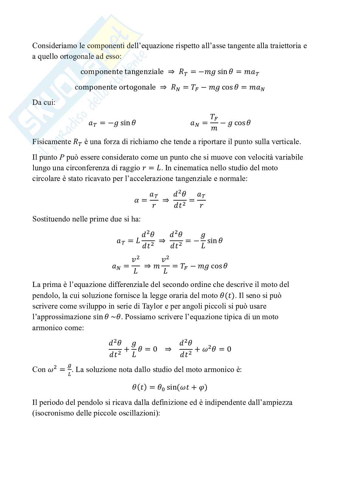 Appunti riguardanti l'intero corso Fisica 1 Pag. 41