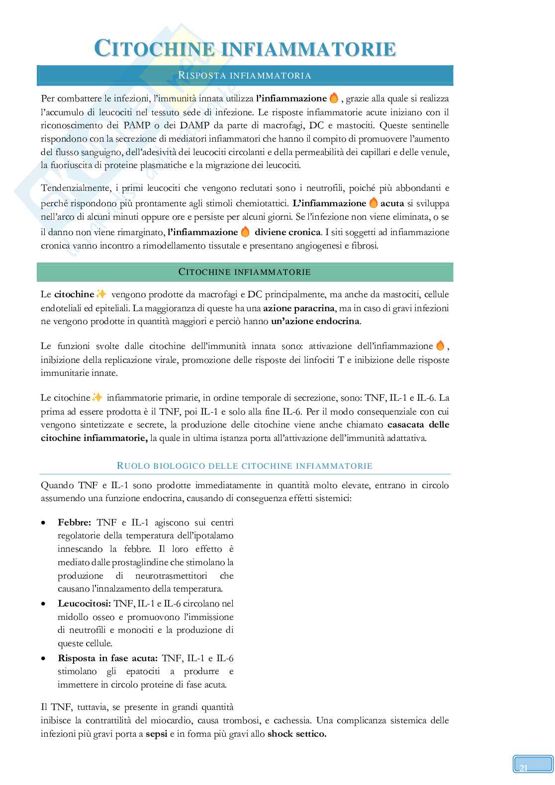 Road to Exam - Immunologia Pag. 21