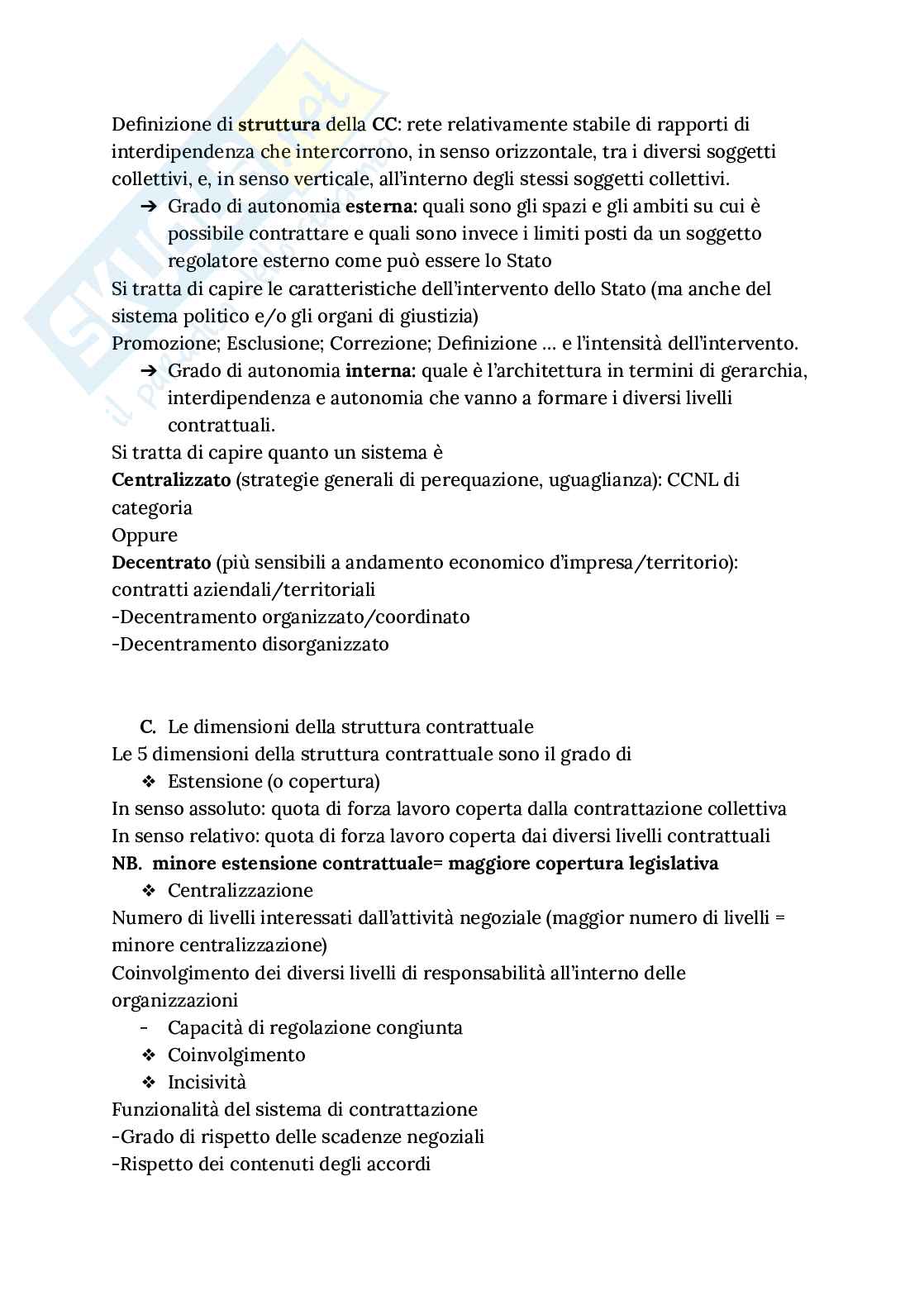 Appunti di Sociologia del lavoro e dell’organizzazione Pag. 76