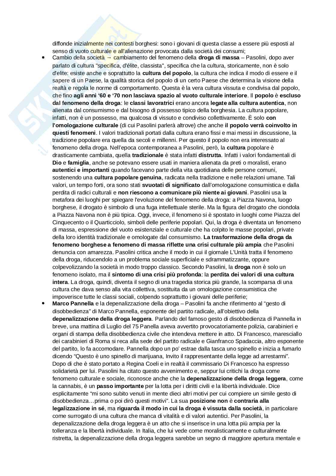 Appunti Letteratura italiana contemporanea, 42 pagine Pag. 16