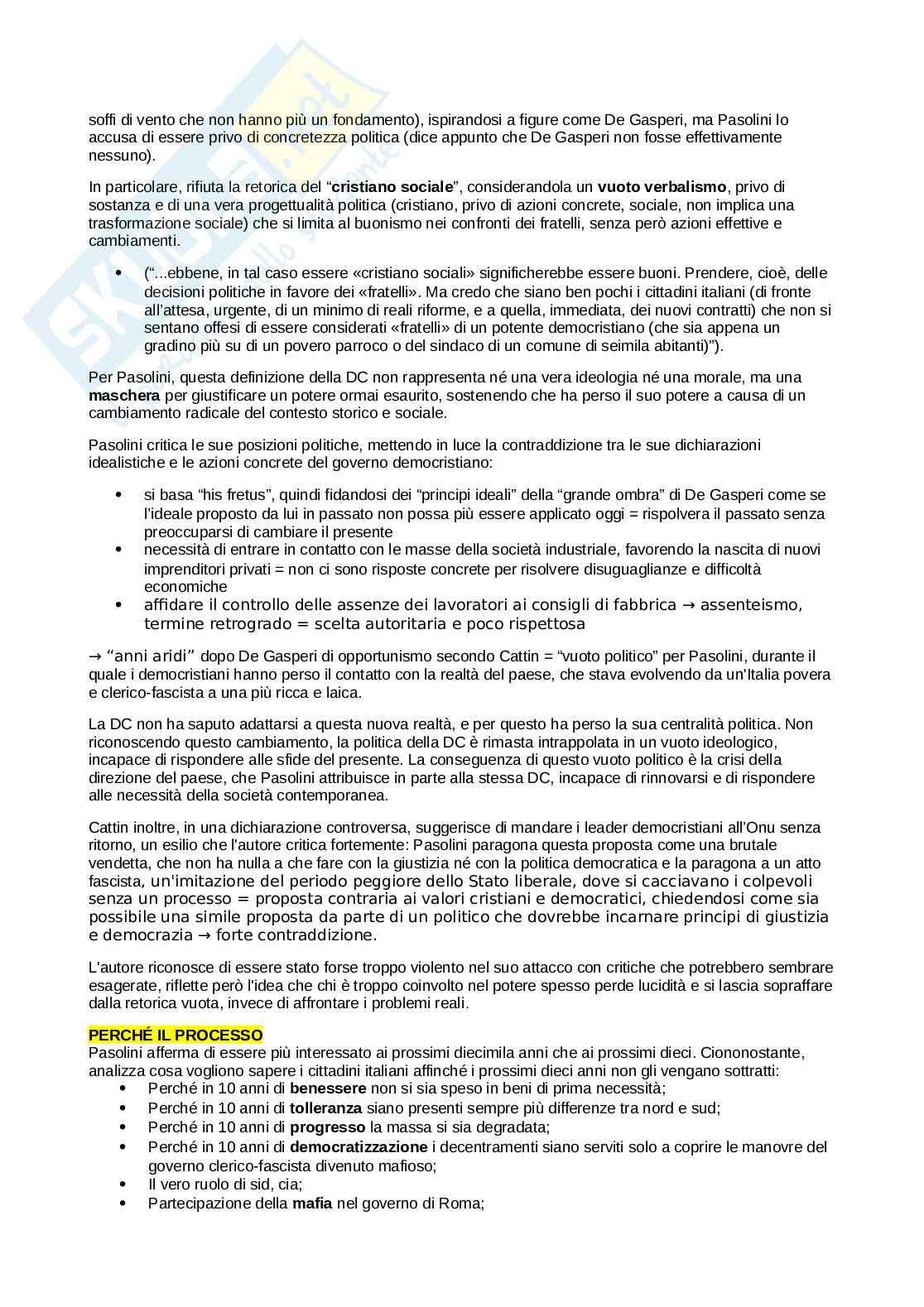 Appunti Letteratura italiana contemporanea, 42 pagine Pag. 21