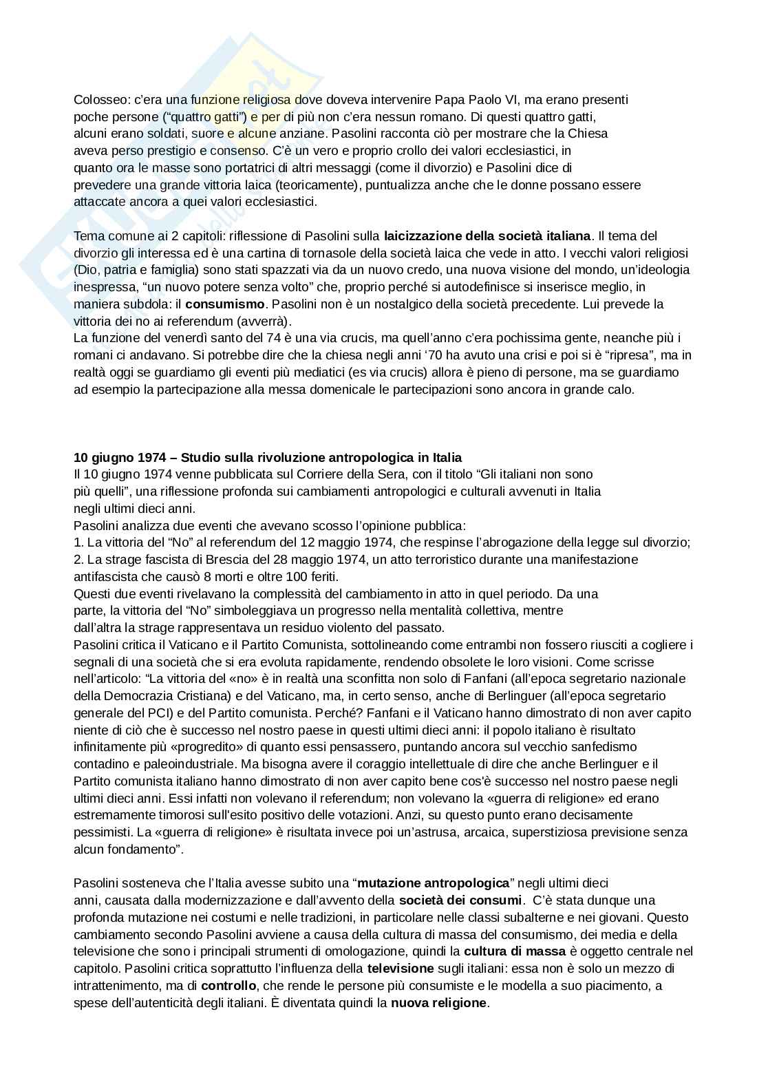 Appunti Letteratura italiana contemporanea, 42 pagine Pag. 26