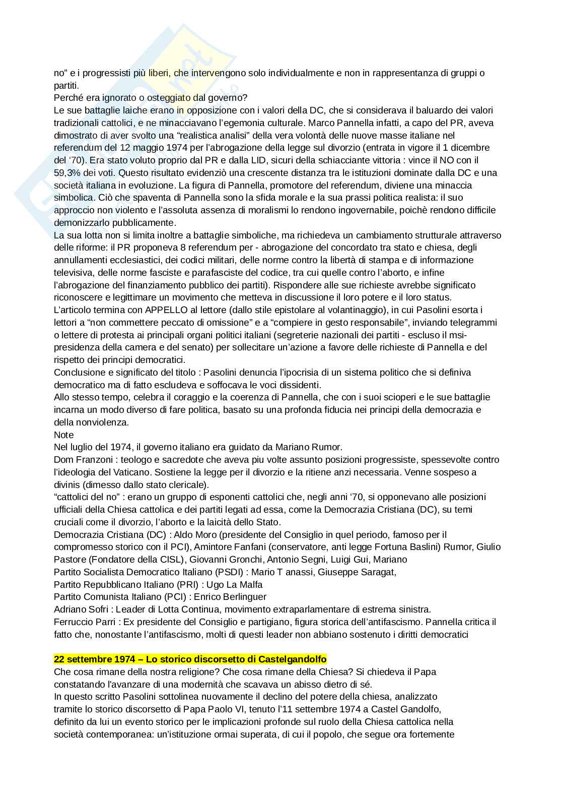 Appunti Letteratura italiana contemporanea, 42 pagine Pag. 31