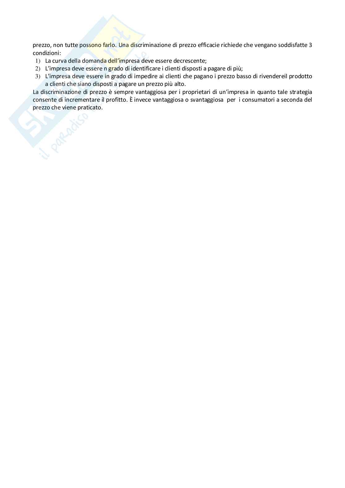 Paniere Microeconomia - risposte aperte Pag. 31