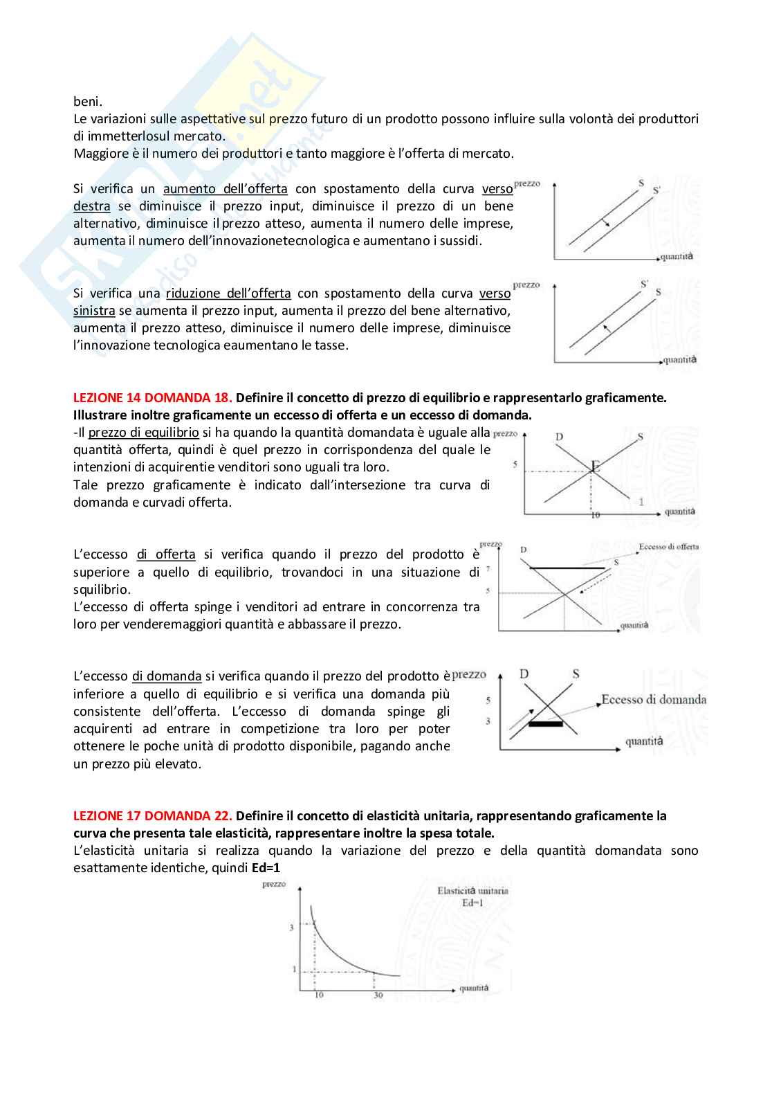 Paniere Microeconomia - risposte aperte Pag. 6
