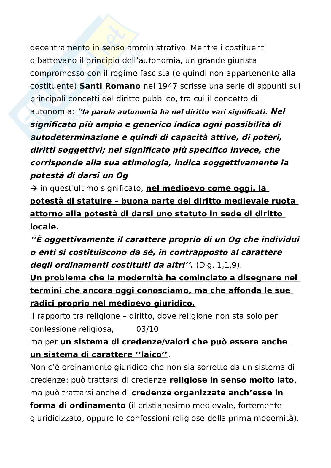 Appunti di Storia del diritto medievale e moderno 2 Pag. 6