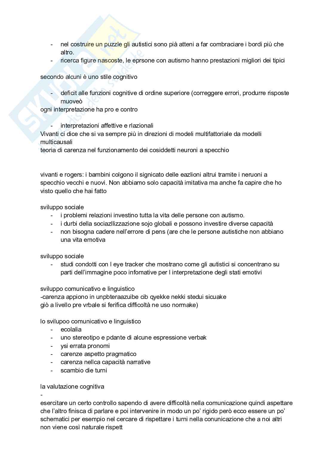 Psicologia delle disabilità Pag. 26