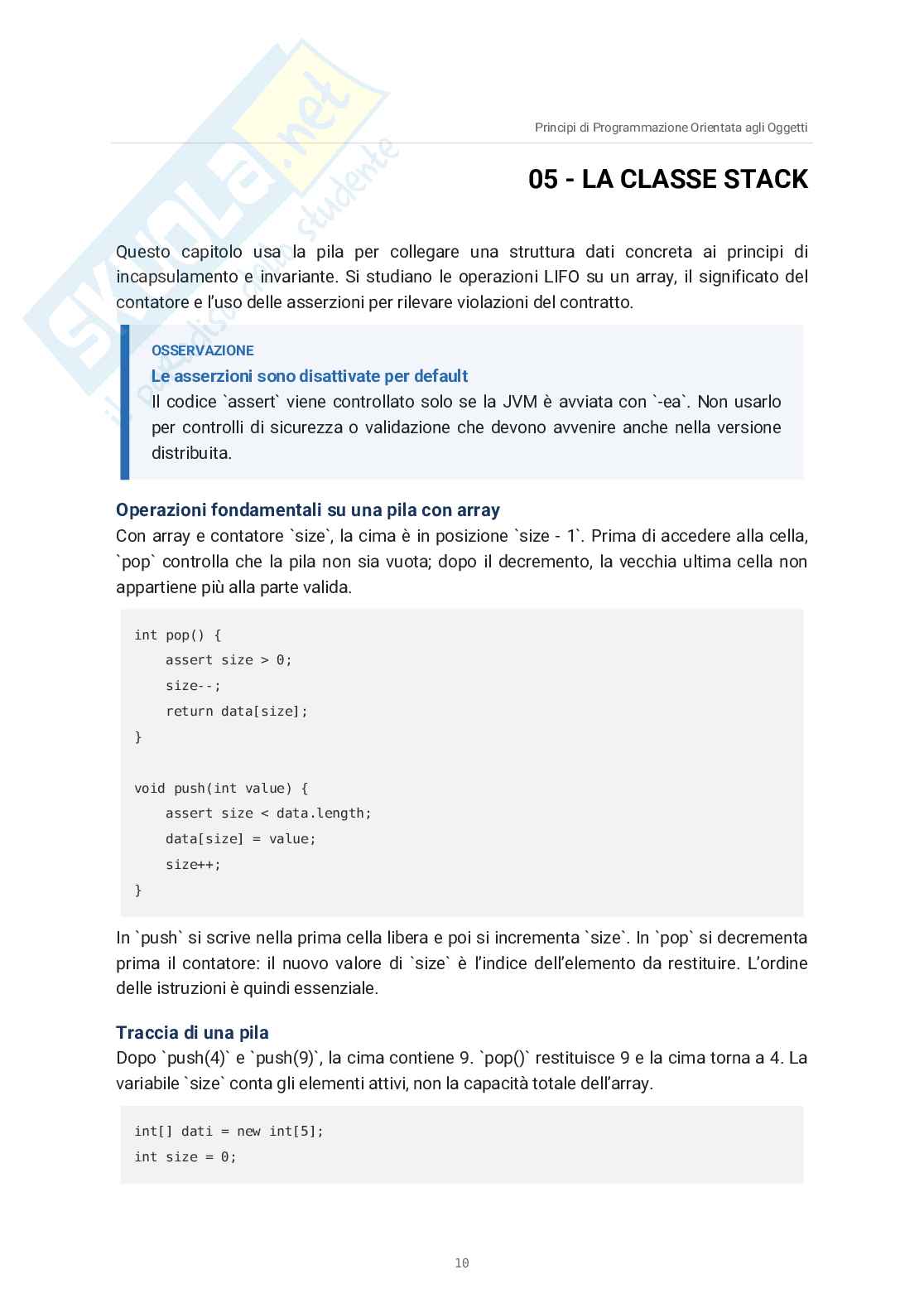 Appunti di Principi di programmazione orientata agli oggetti - Teoria Pag. 11