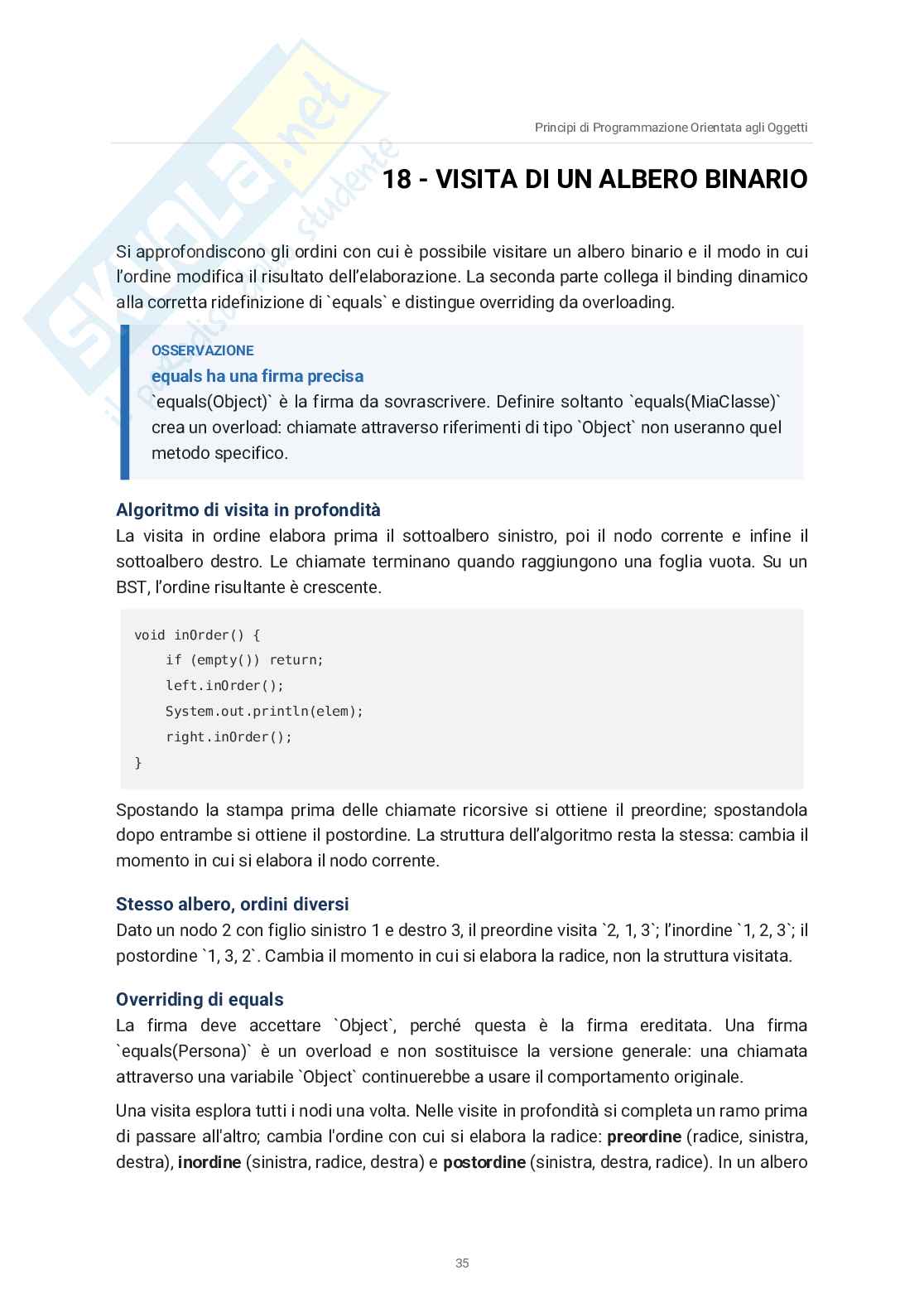 Appunti di Principi di programmazione orientata agli oggetti - Teoria Pag. 36