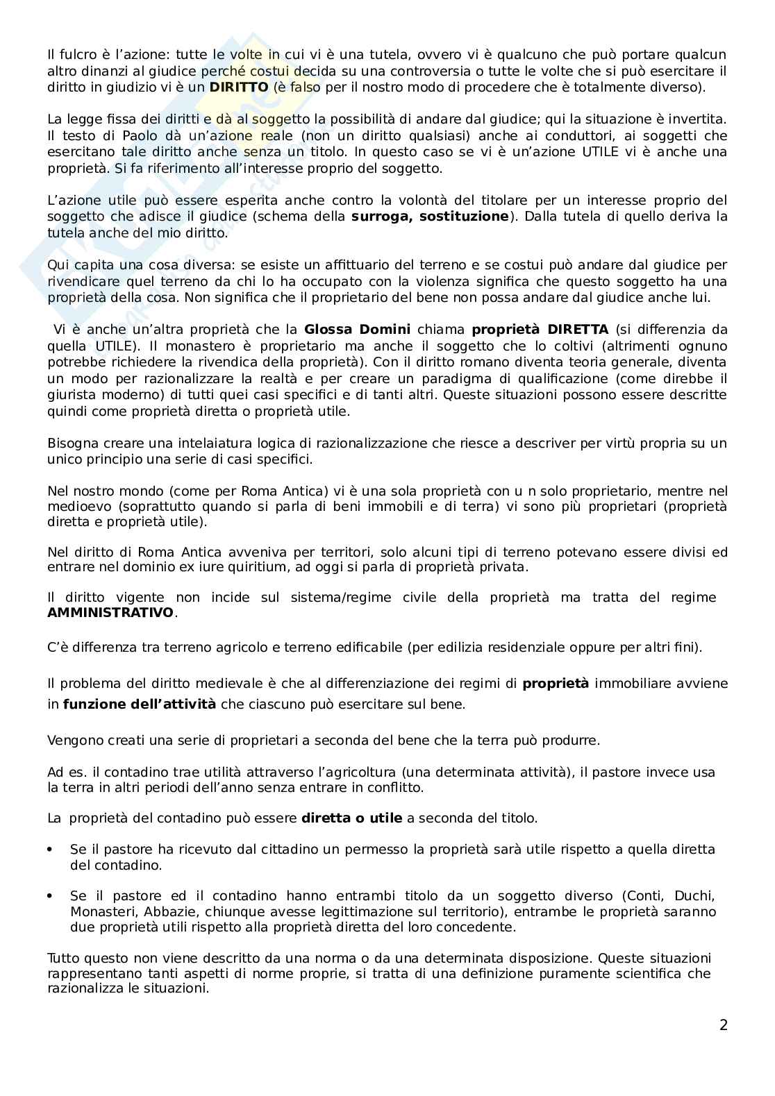 Storia del diritto - II parte Pag. 2