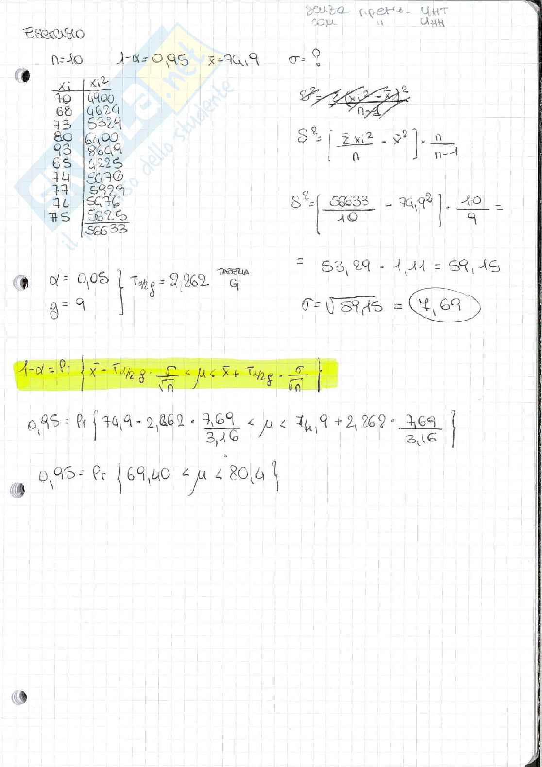 Statistica  Pag. 31