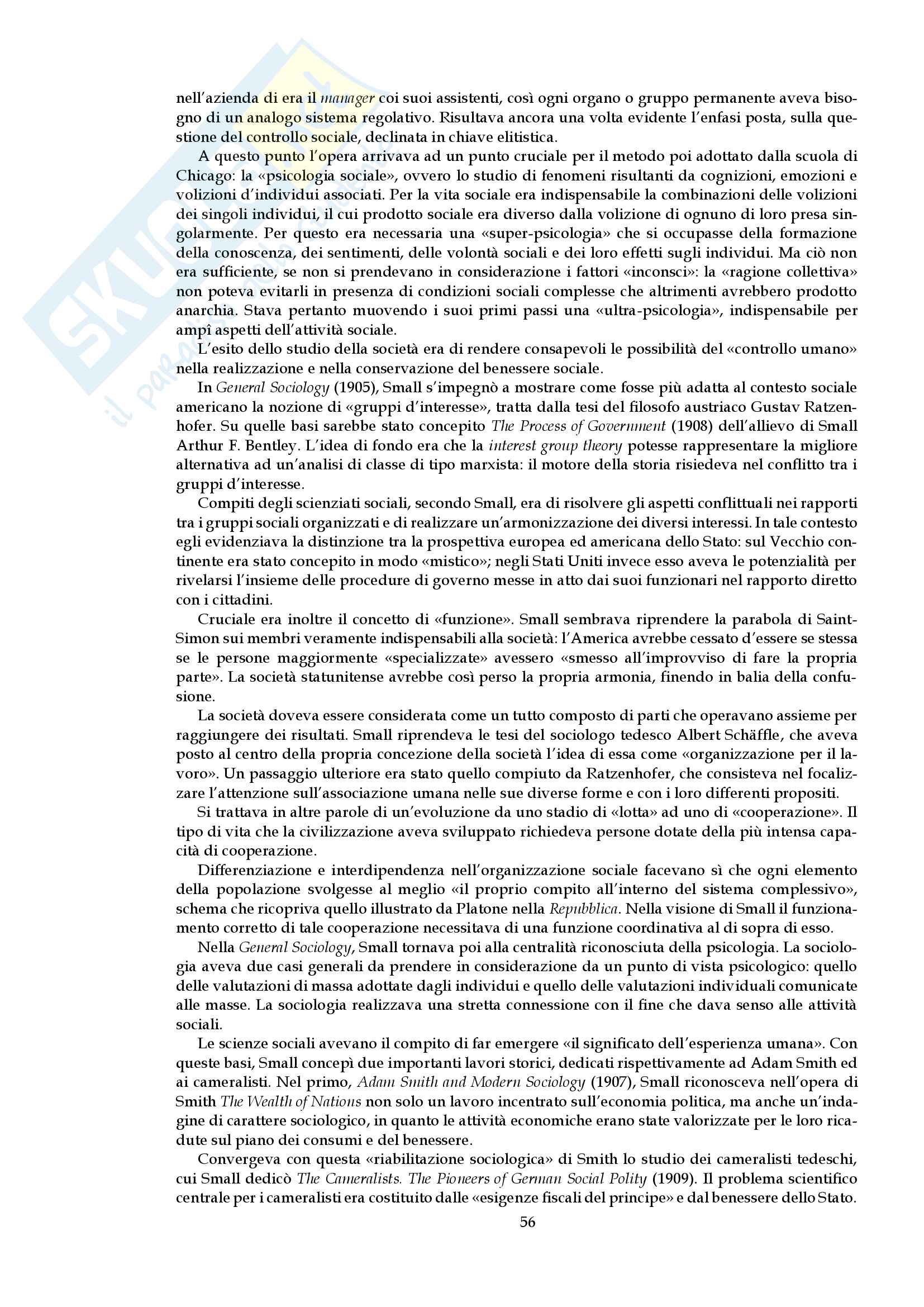 Riassunto esame storia delle dottrine politiche, prof. Borgognone, libro consigliato "Tecnocrati del progresso" di G. Borgognone Pag. 56