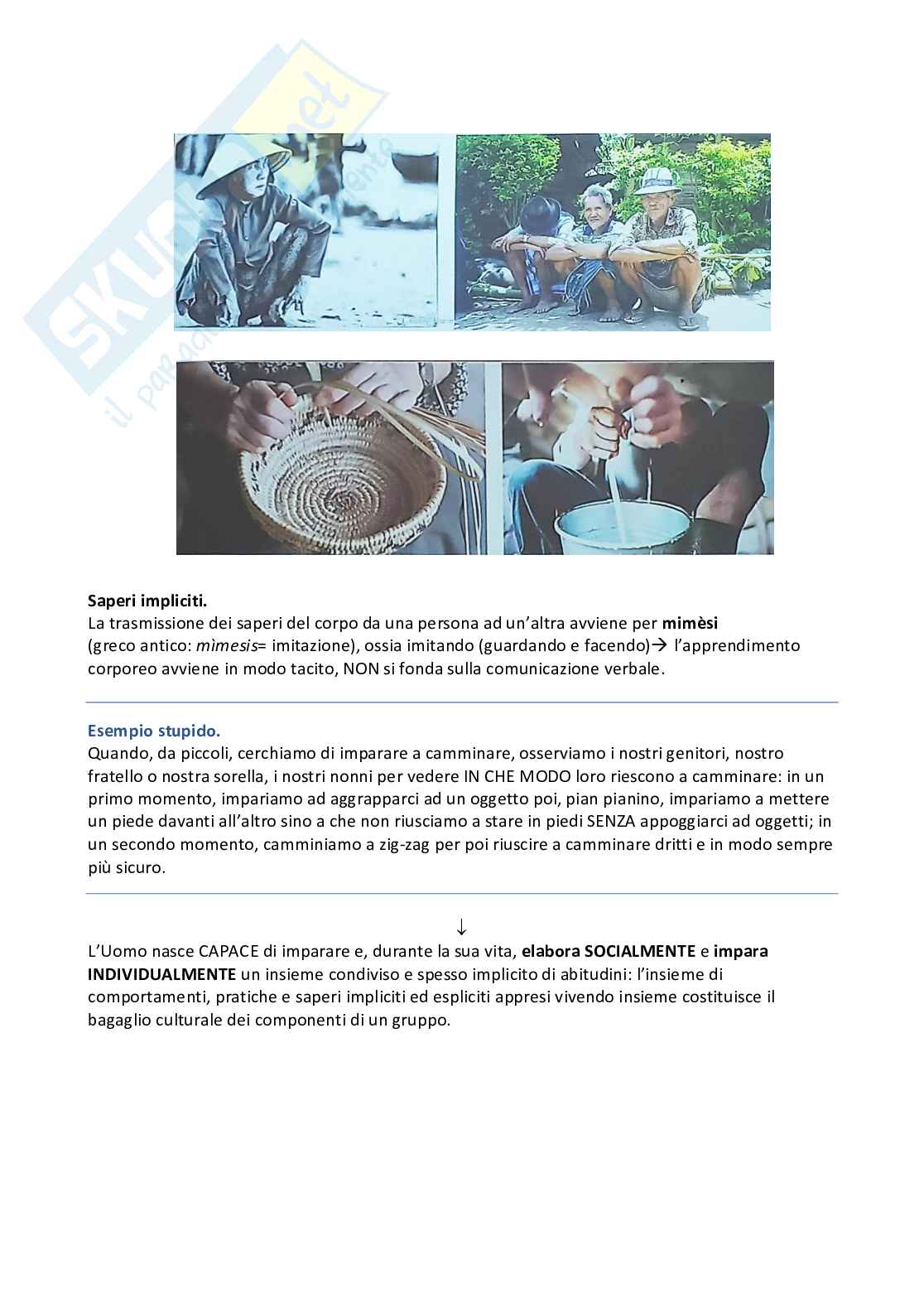 Antropologia culturale: l'antropologia contemporanea Pag. 6