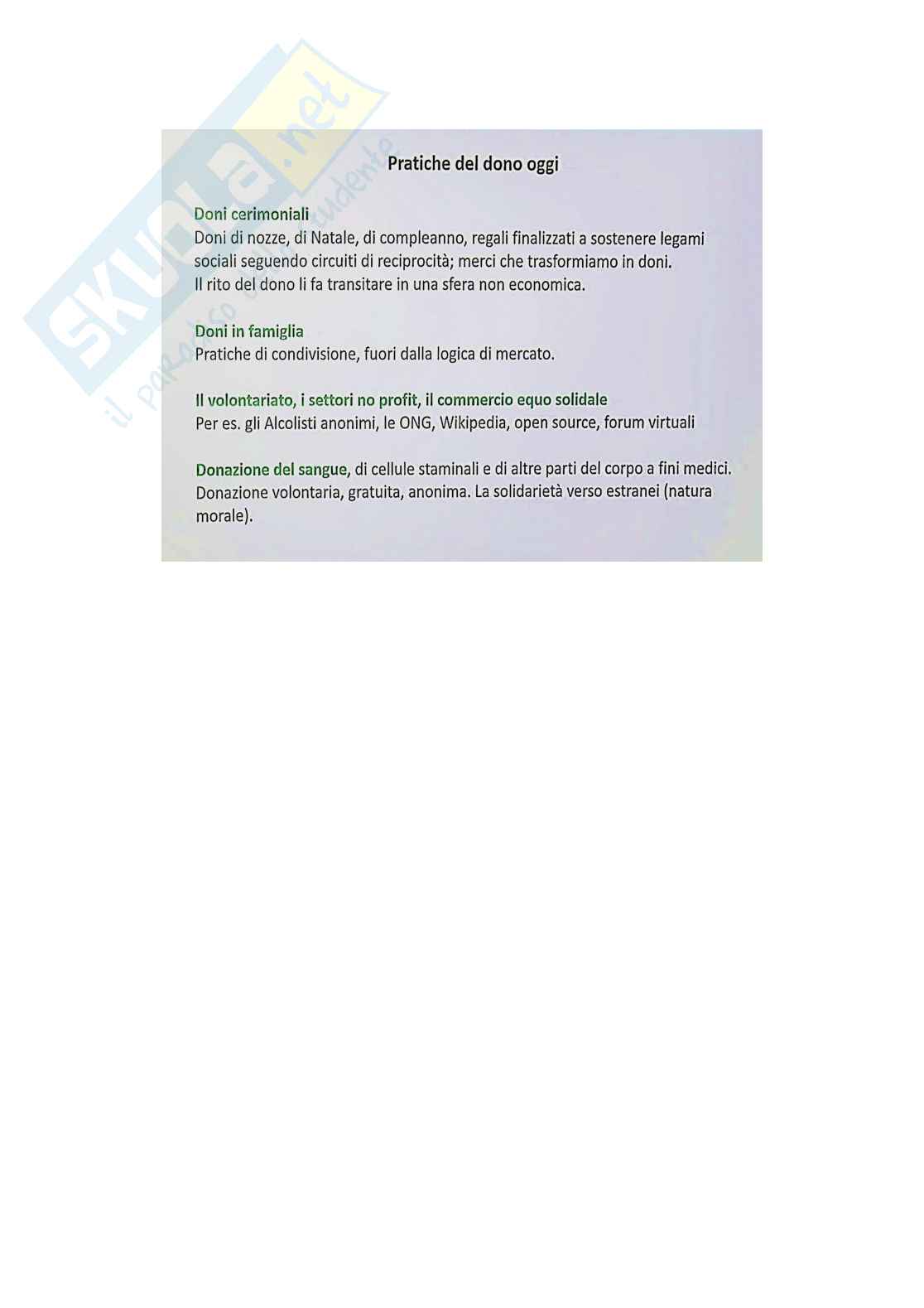 Antropologia culturale: l'antropologia contemporanea Pag. 61