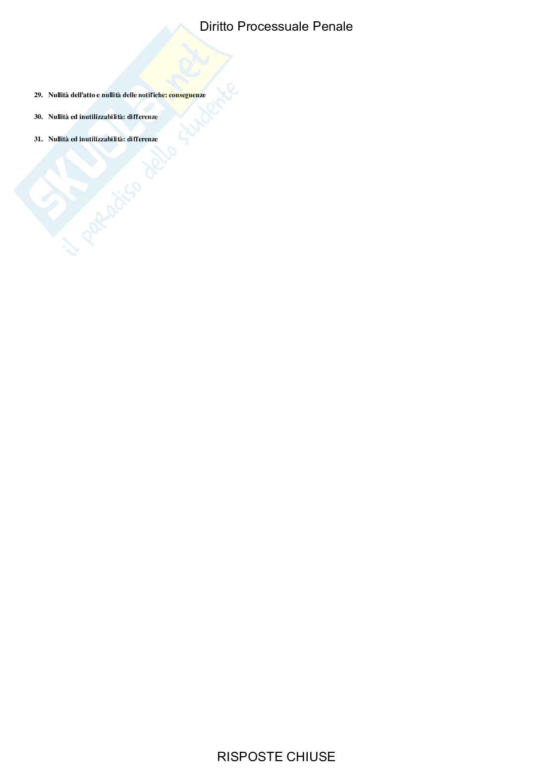 Diritto processuale penale, servizi giuridici - Paniere compilato Pag. 16