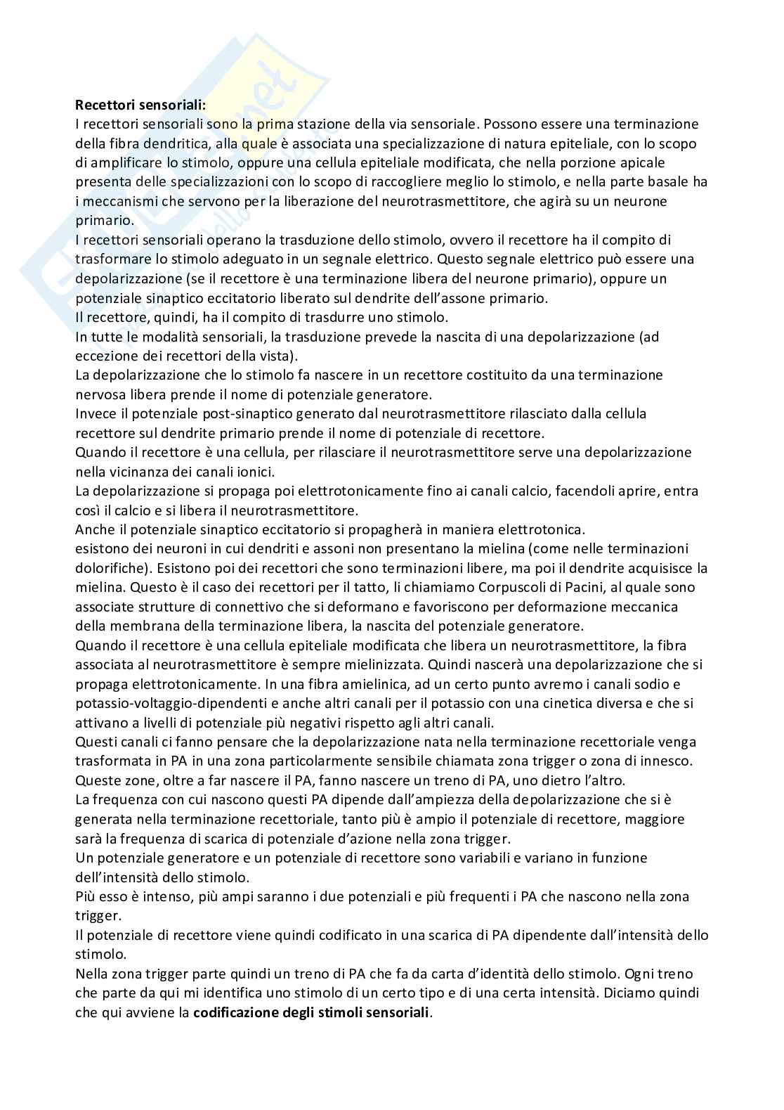 Fisiologia generale Pag. 31