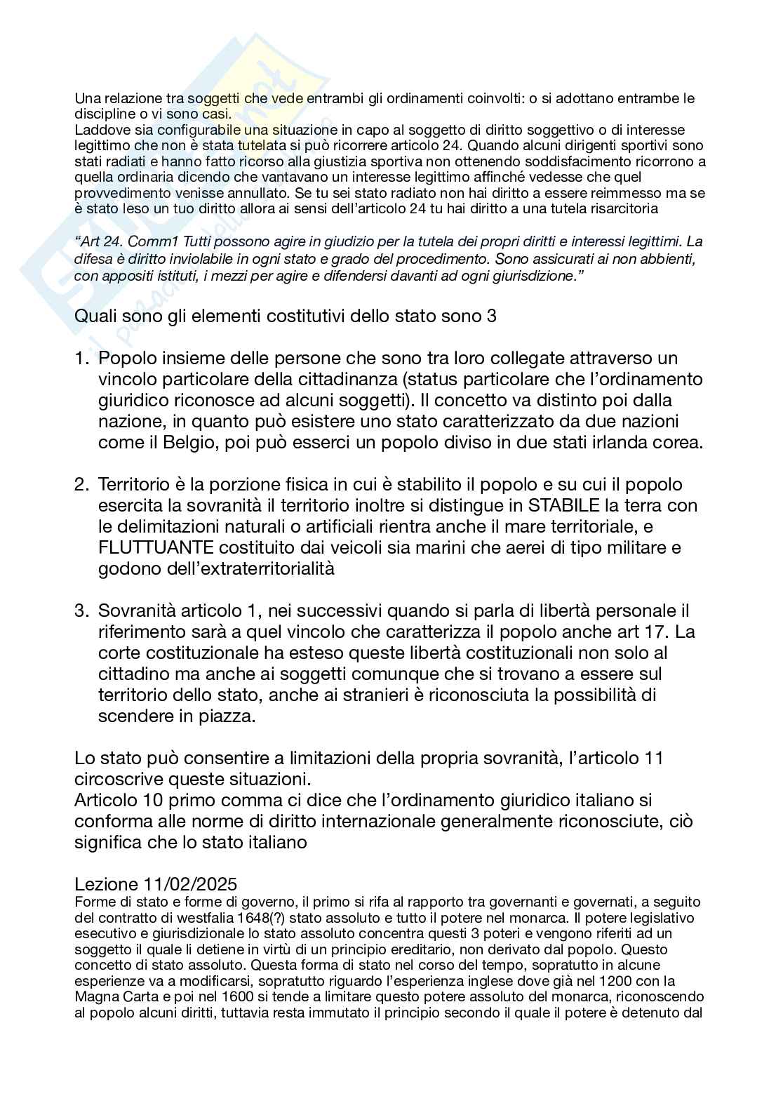 Appunti Diritto pubblico dell'economia + Diritto costituzionale   Pag. 2