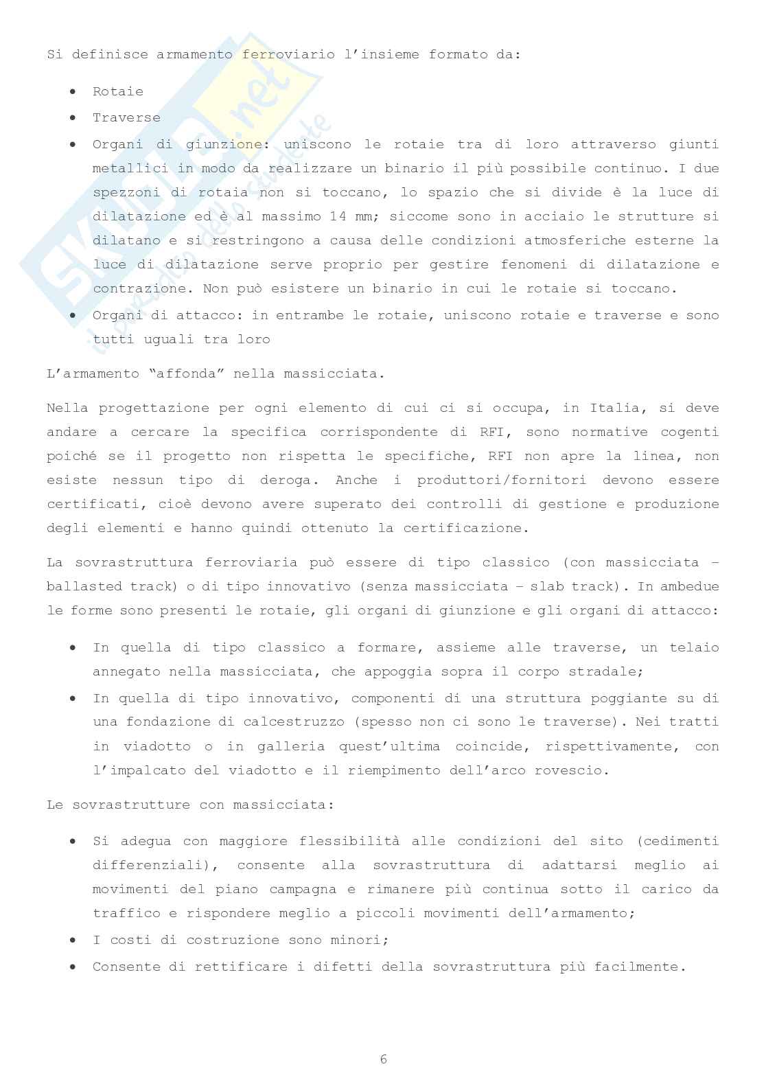 Costruzioni ferroviarie e aeroportuali Pag. 6