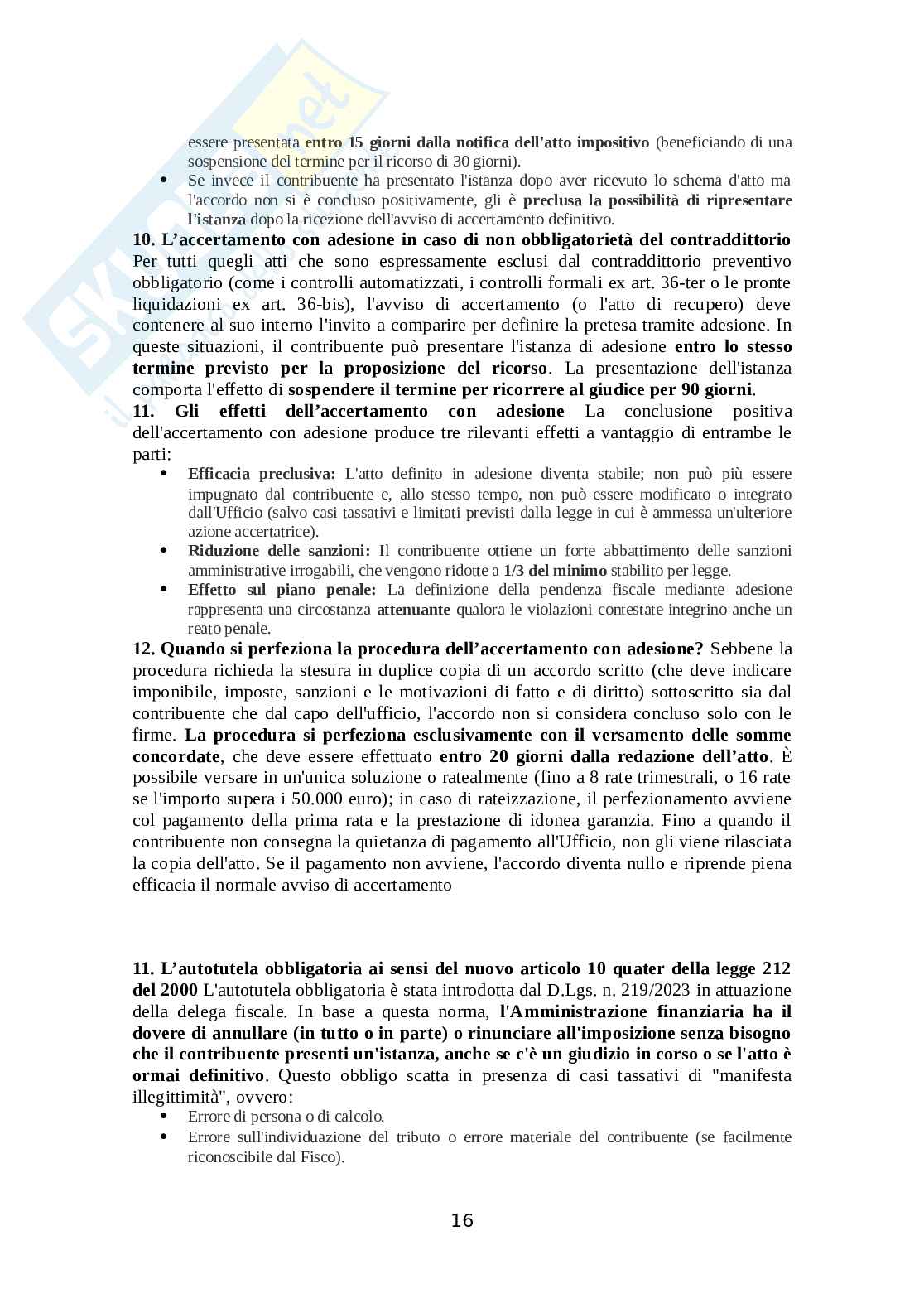 Diritto tributario Pag. 16