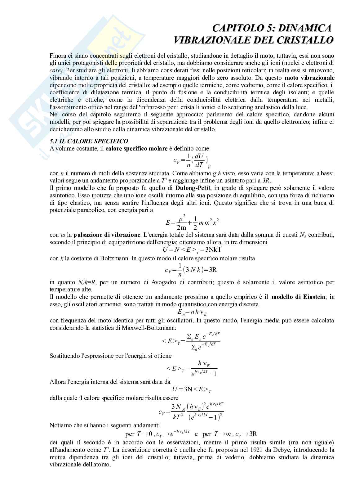 Fisica dello stato solido Pag. 31