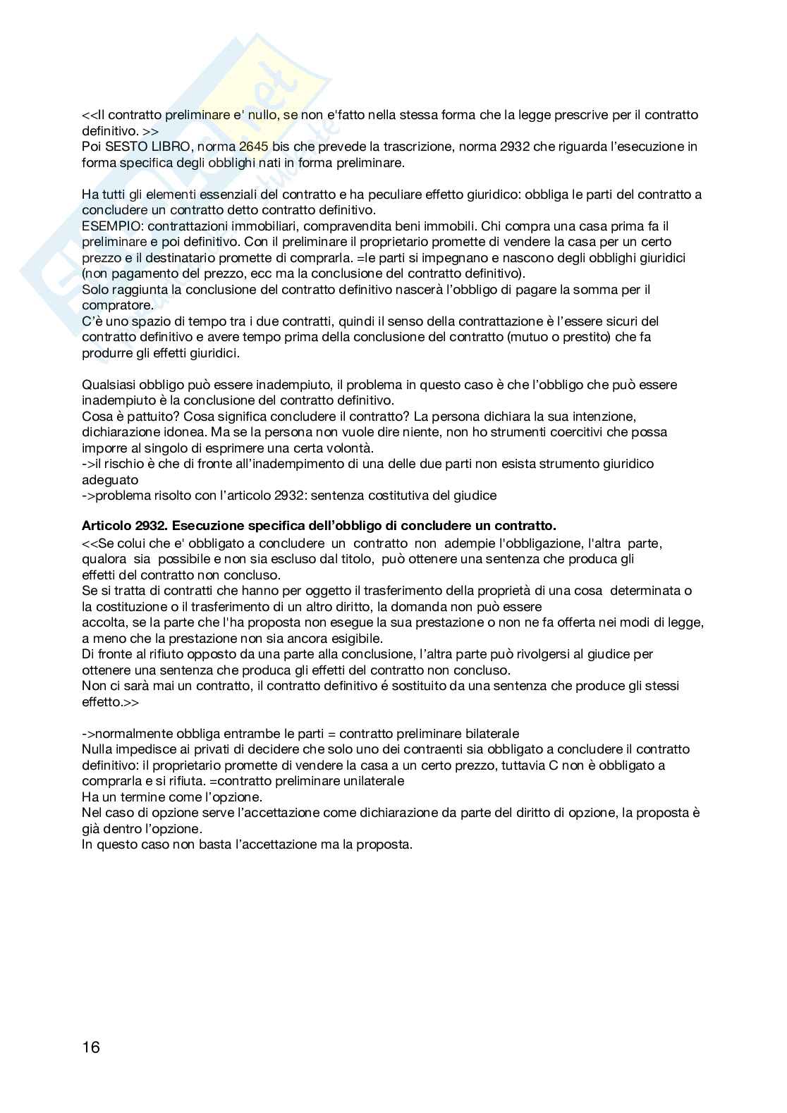 Diritto privato, appunti Pag. 16