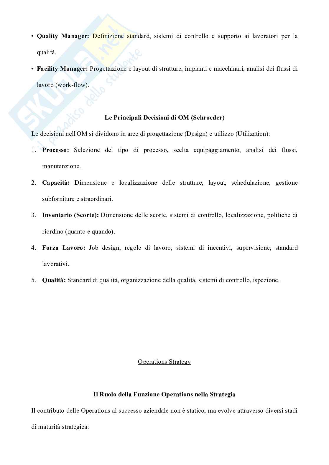 Riassunto esame Gestione aziendale, Prof. Nonino Fabio, libro consigliato Sistemi di gestione della produzione, De Toni, Panizzolo Pag. 6