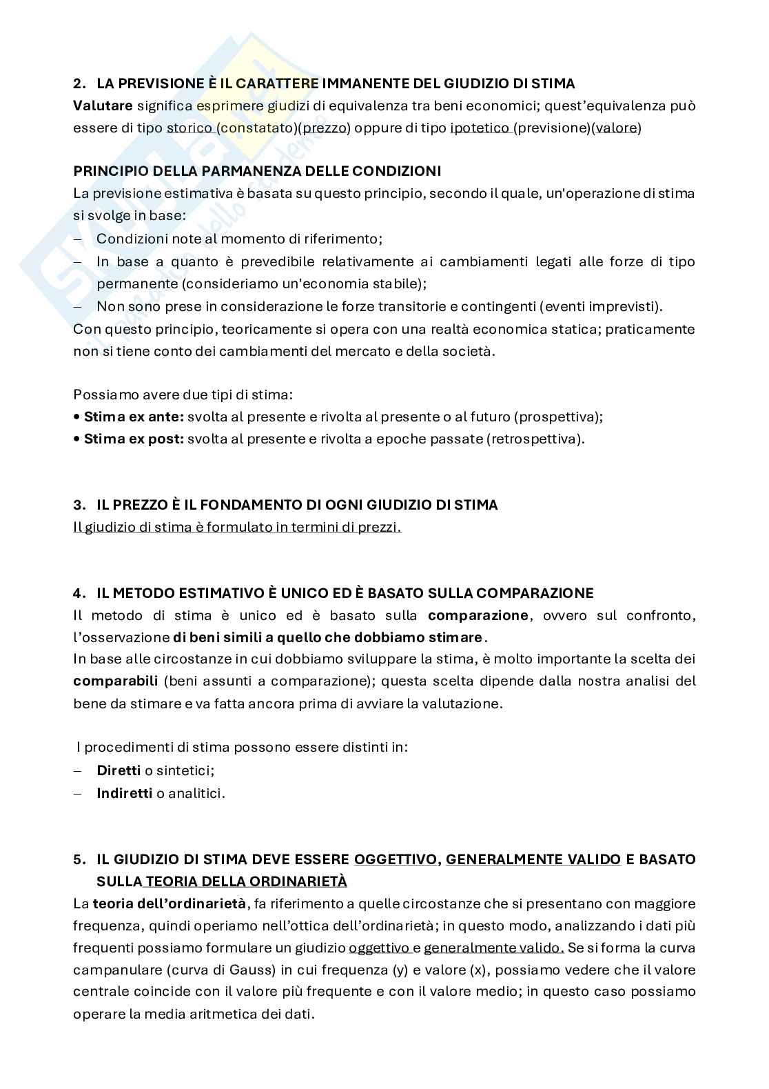 Appunti completi di Fondamenti di estimo ed economia per l'edilizia Pag. 21