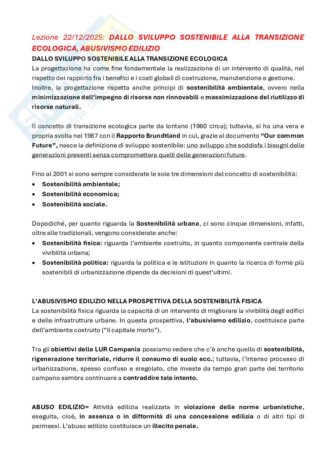 Appunti completi di Fondamenti di estimo ed economia per l'edilizia Pag. 51