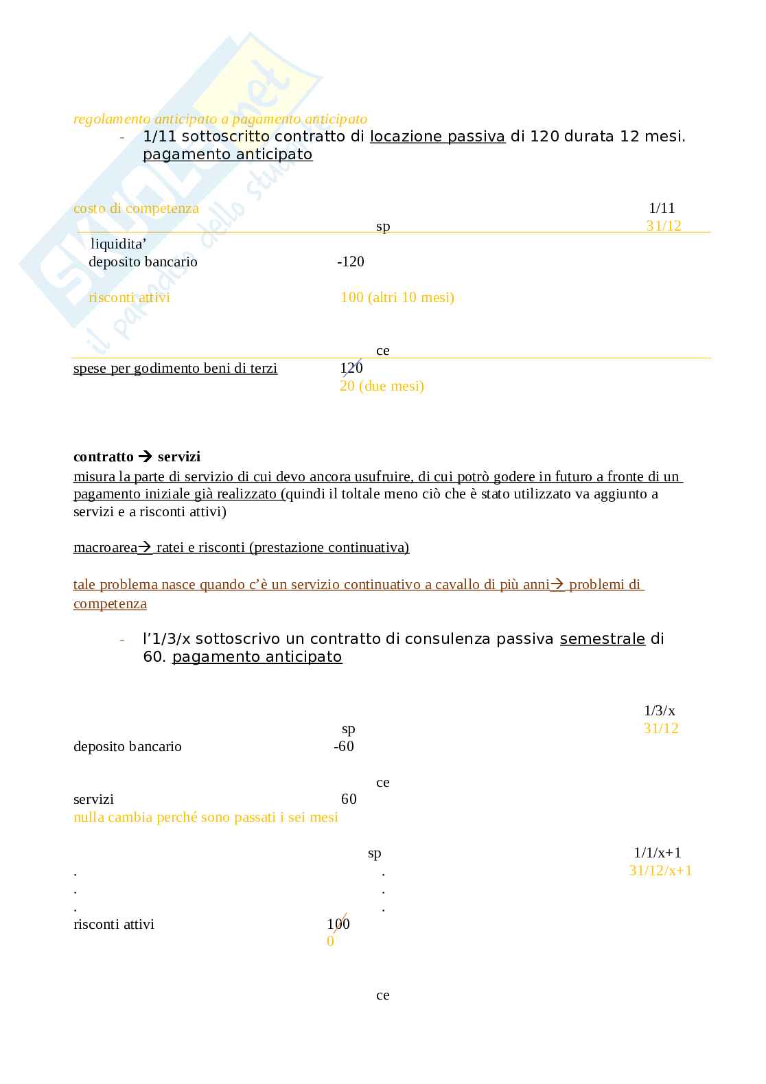 Appunti bilancio esame economia aziendale Pag. 11