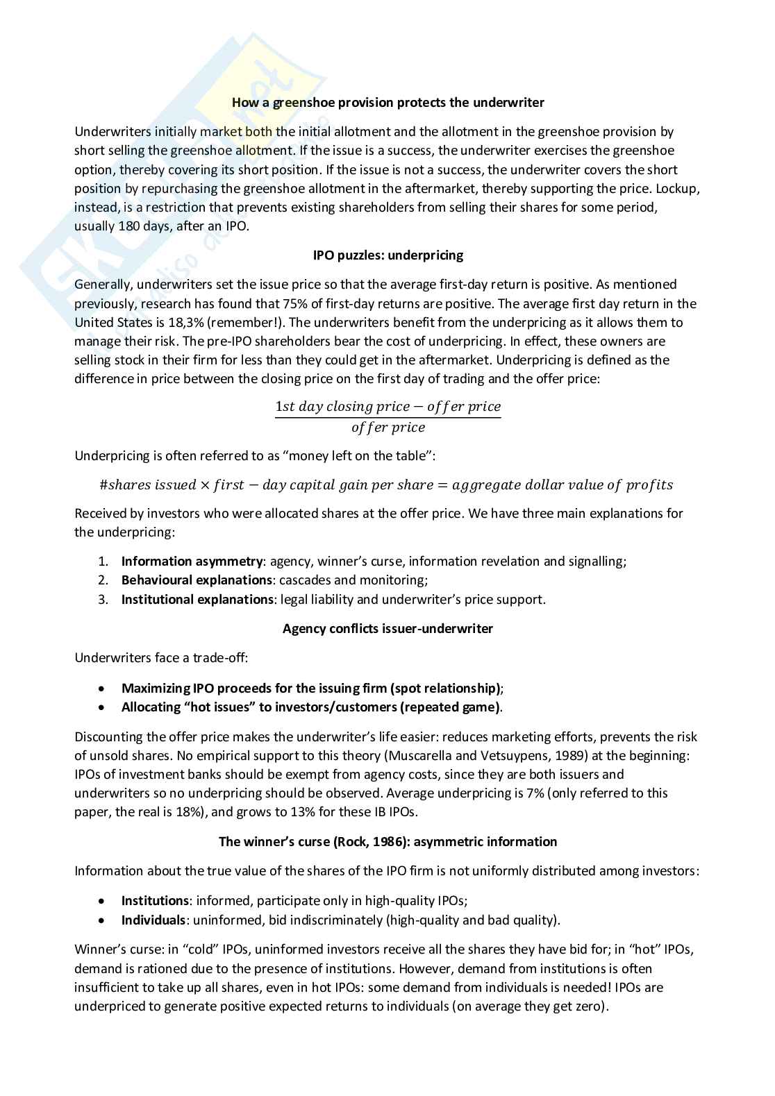 Corporate finance - Appunti completi (ENG) Pag. 91