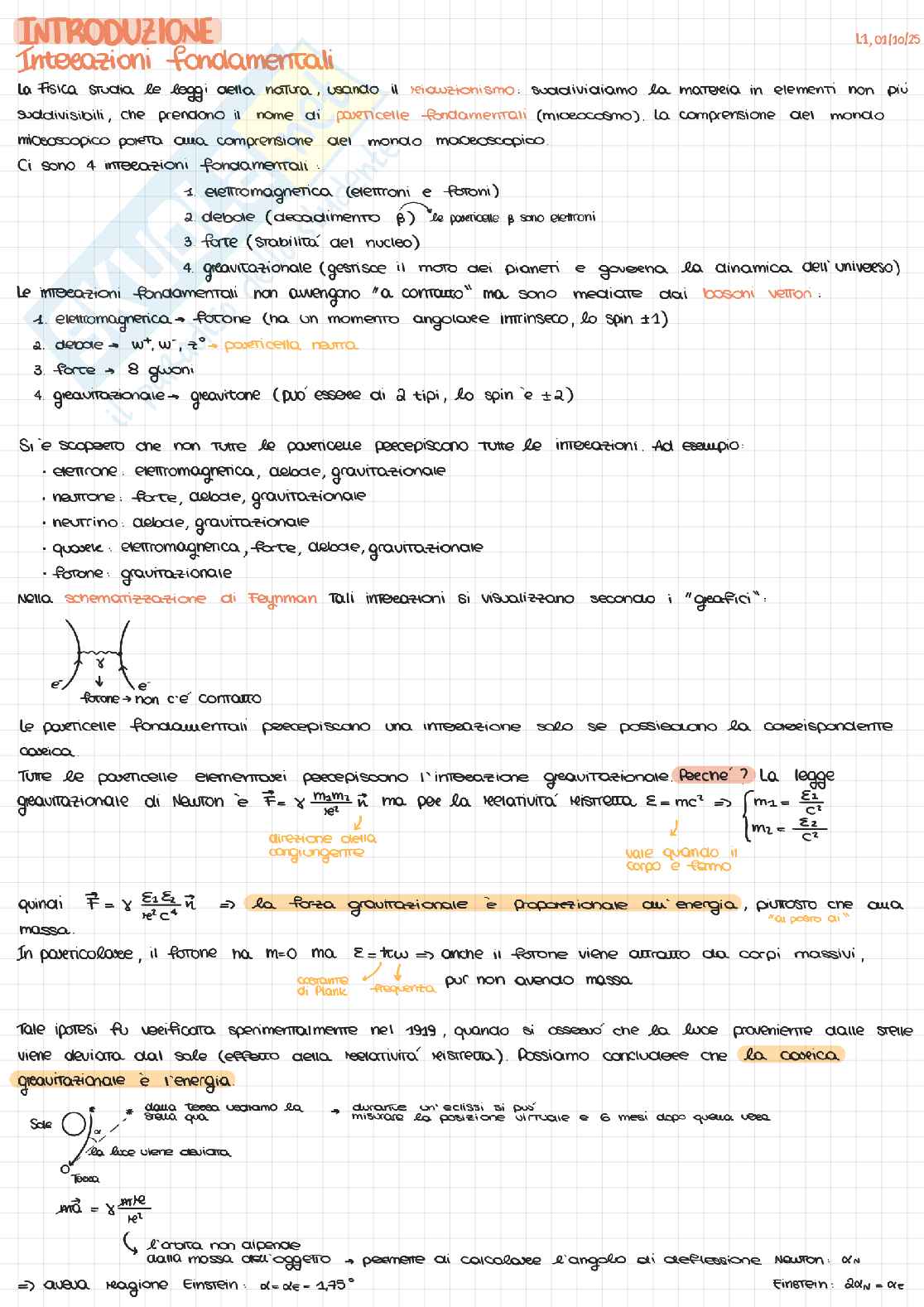 Prima parte appunti Fisica 2 Pag. 1