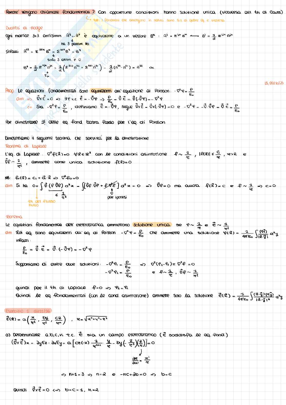 Prima parte appunti Fisica 2 Pag. 11