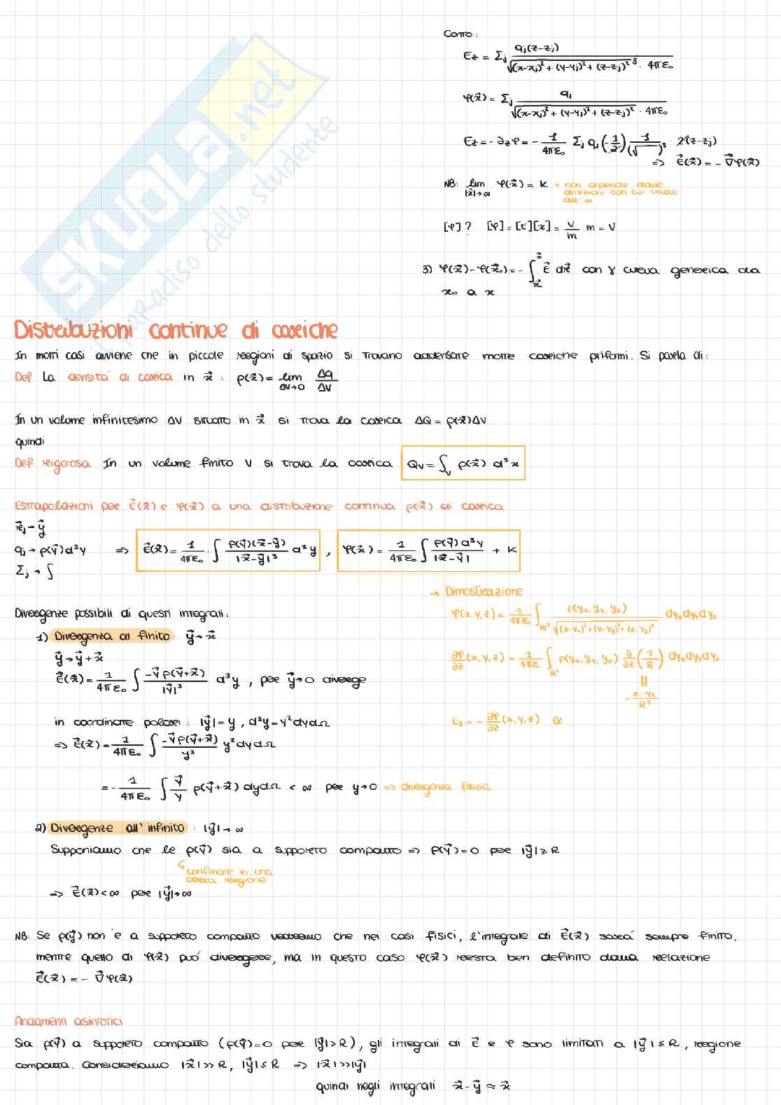 Prima parte appunti Fisica 2 Pag. 6