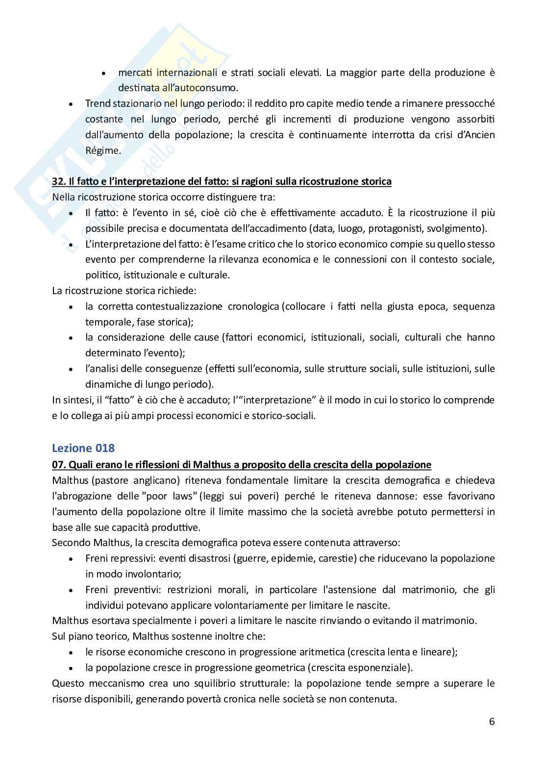 Storia economica – Paniere risposte aperte completo (135) – A.A. 2025/2026 Pag. 6