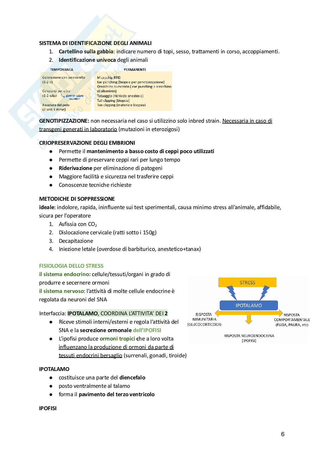 Fisiologia animale  Pag. 6
