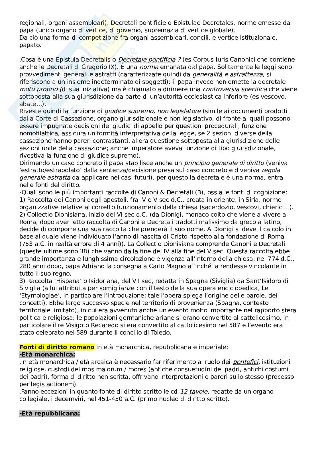 Storia delle istituzioni politiche italiane ed europee Pag. 26