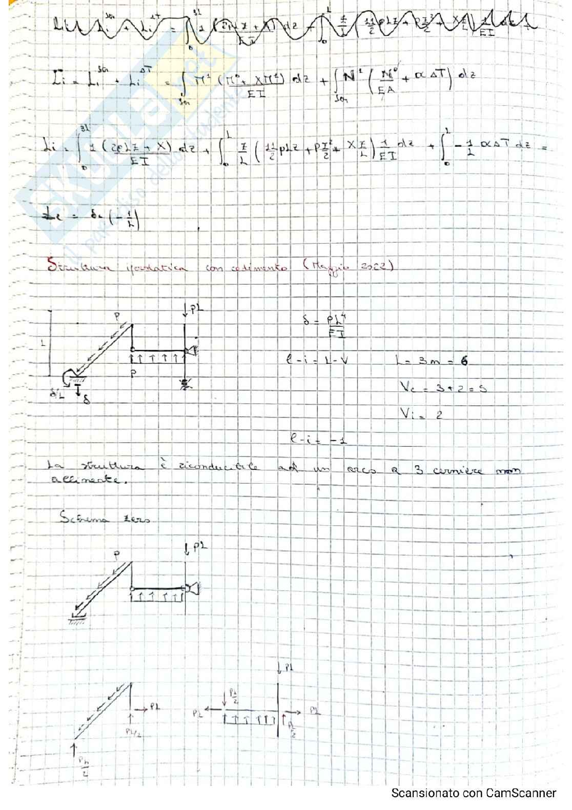 Eserciziario completo di Scienza delle costruzioni Pag. 81