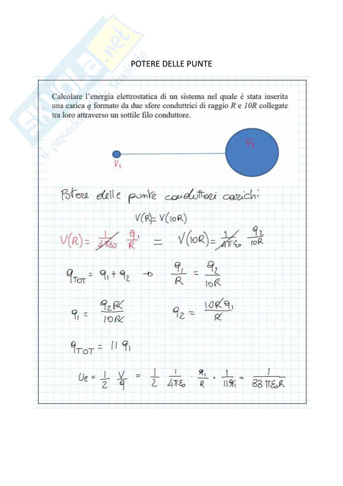 Esercizi di Fisica 2 - parte 1 Pag. 1
