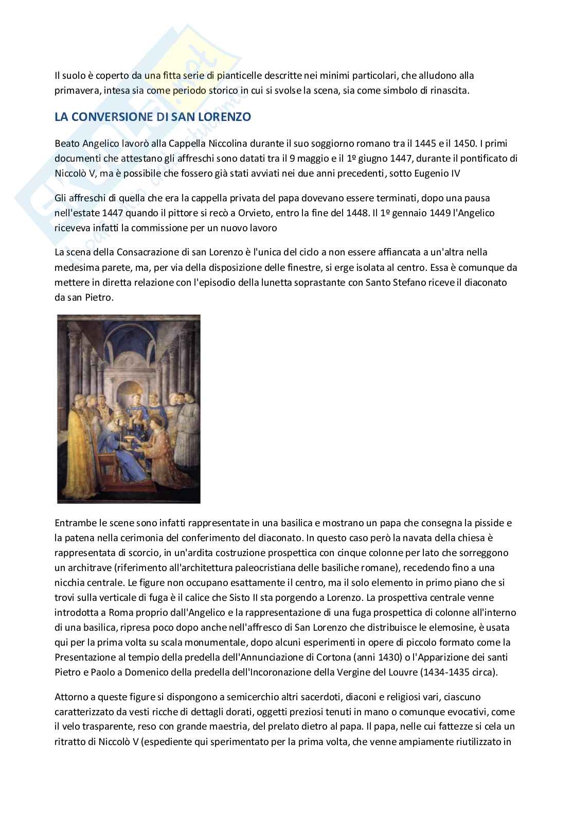 Scuola fiorentina - Rinascimento Pag. 6