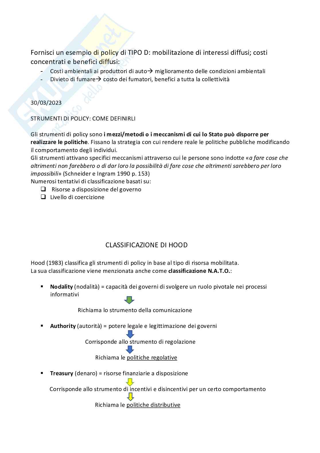 Appunti Analisi delle politiche pubbliche  Pag. 46