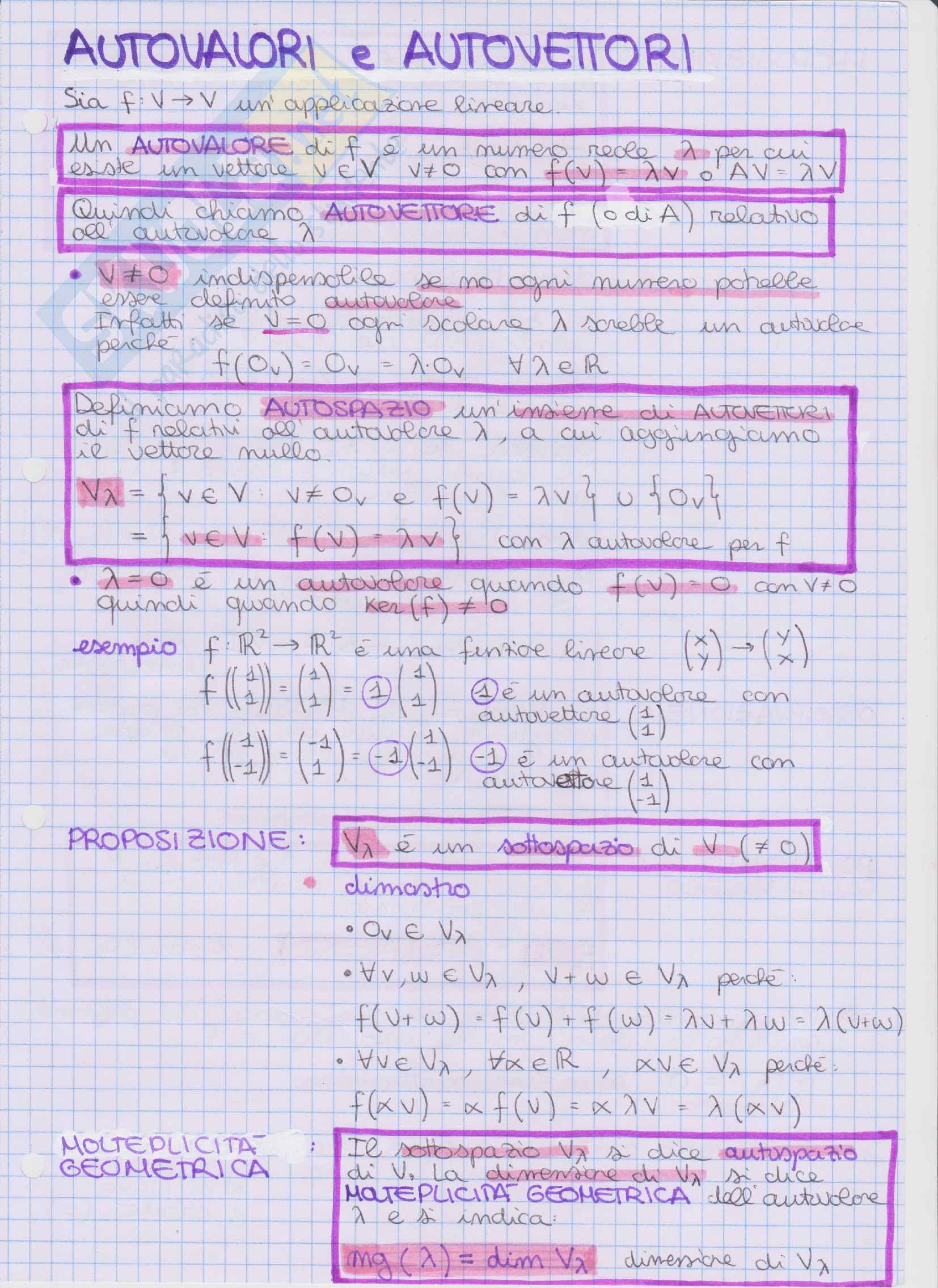 Appunti Algebra lineare Pag. 41