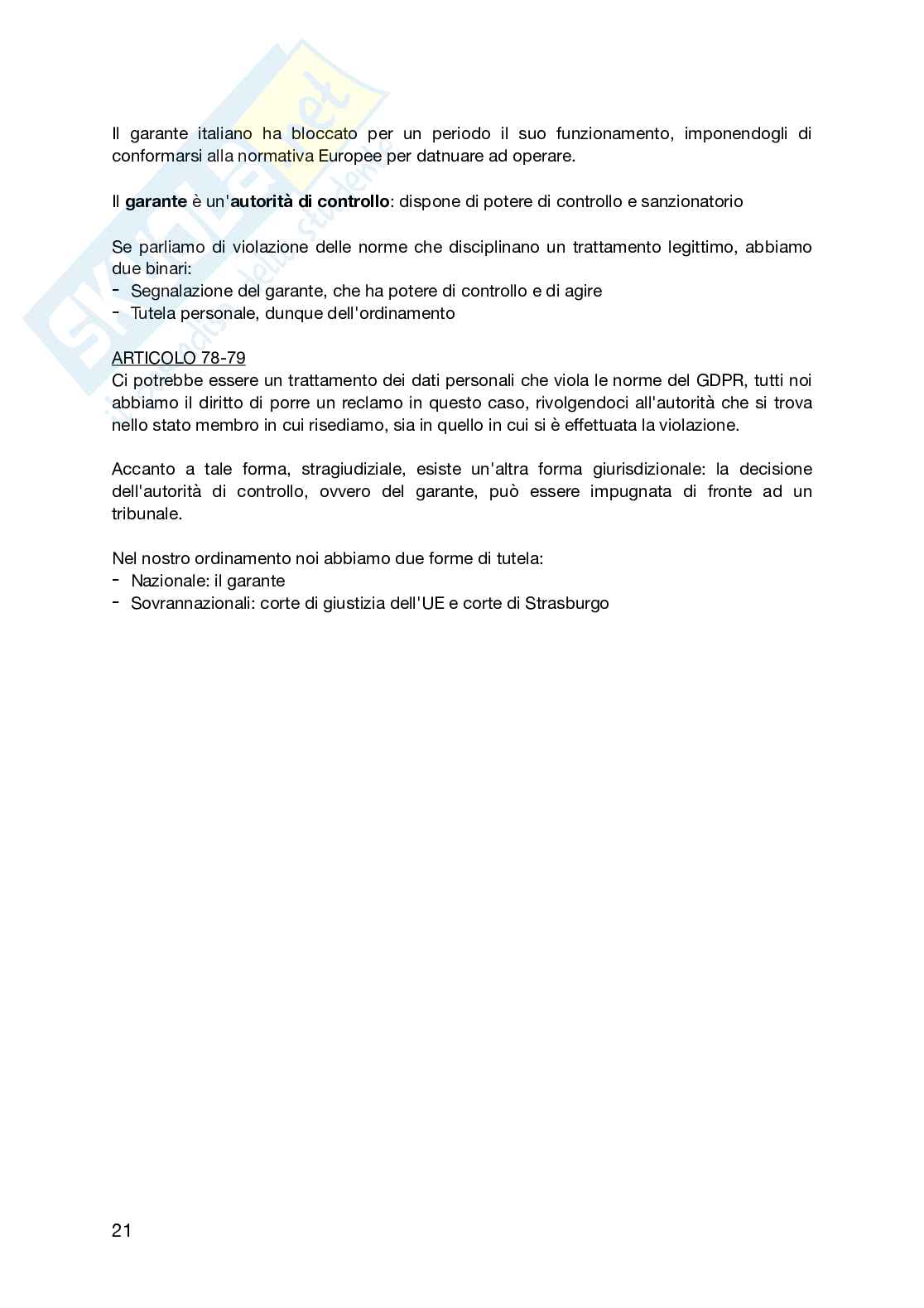 Appunti esame Marketing e diritto (primo parziale) Pag. 21