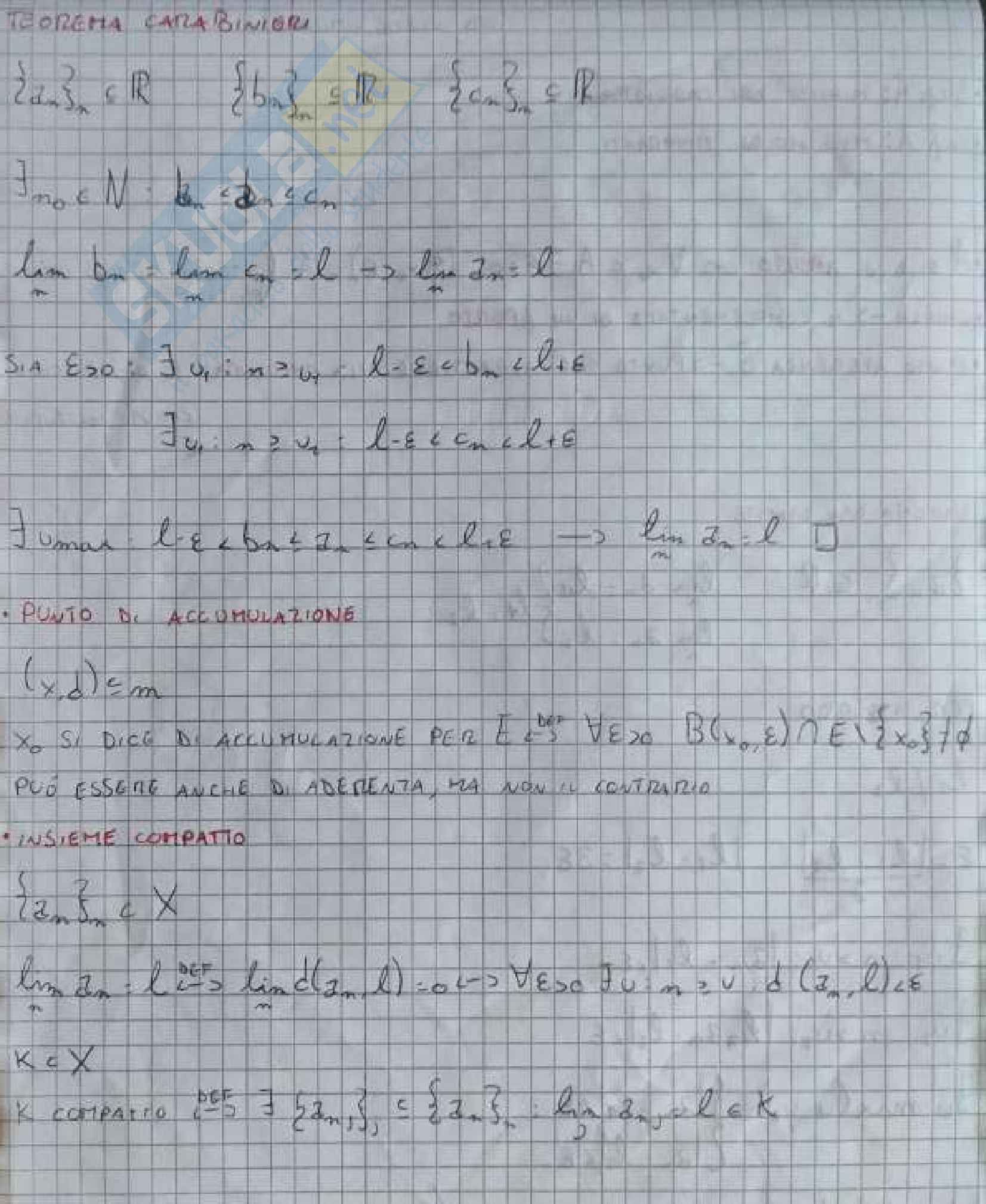 Analisi Matematica 1 Pag. 2