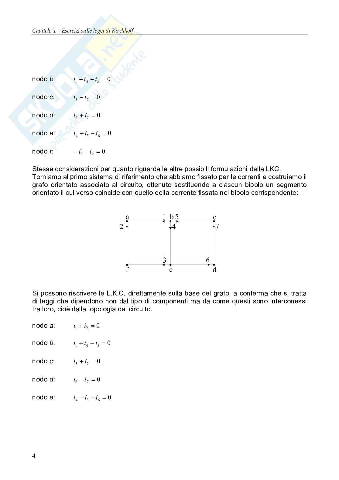 Esercizi di Principi e applicazioni dell'ingegneria elettrica Pag. 6