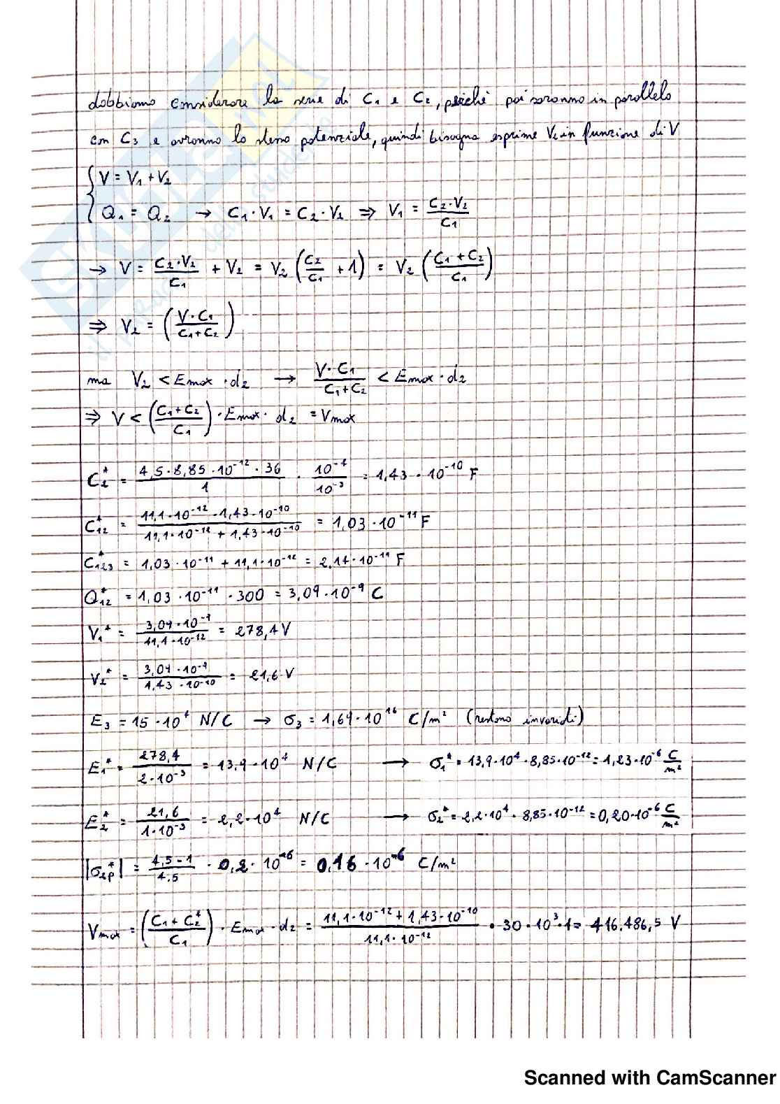 Esercizi Svolti Fisica 2 - I parte Pag. 6