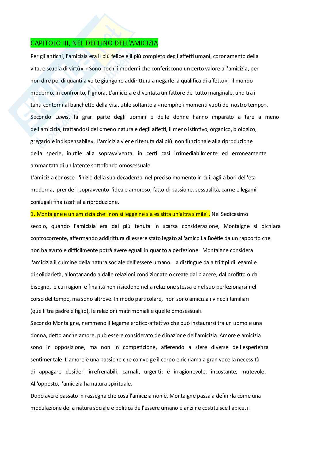 Riassunto esame Pedagogia generale e sociale , Prof. Iannone Anna, libro consigliato Il ciondolo spezzato , Zannoni  Pag. 11