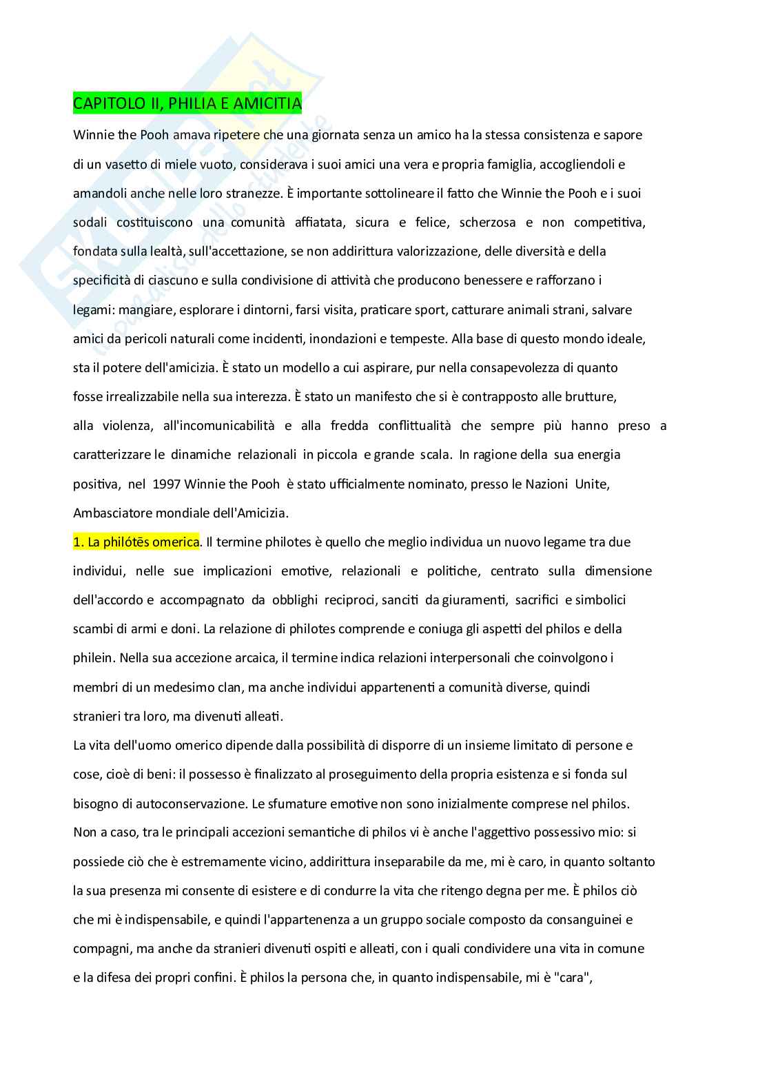 Riassunto esame Pedagogia generale e sociale , Prof. Iannone Anna, libro consigliato Il ciondolo spezzato , Zannoni  Pag. 2
