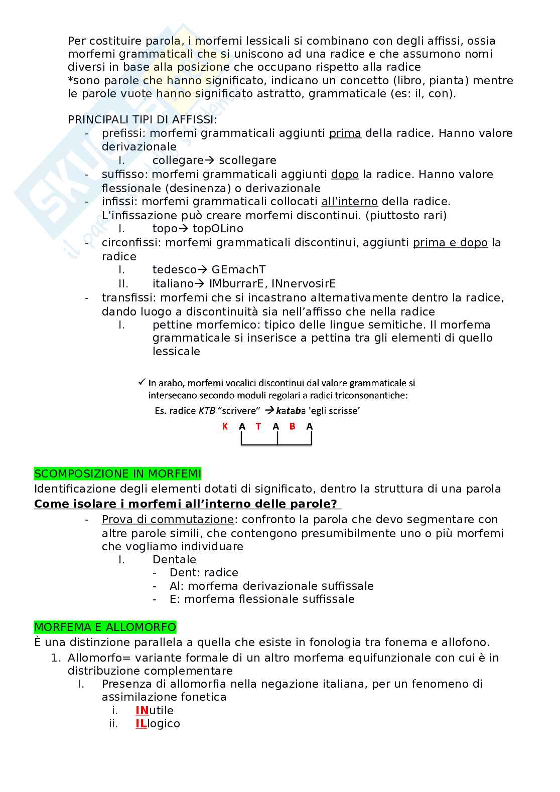 Linguistica Pag. 31